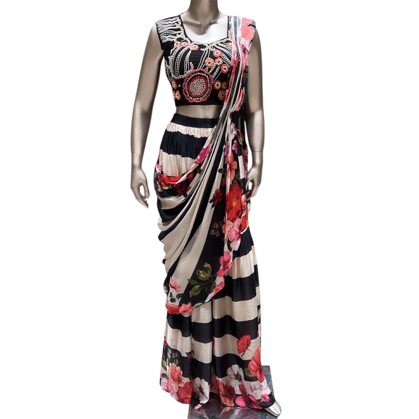 Ready To Ship Plazo Saree