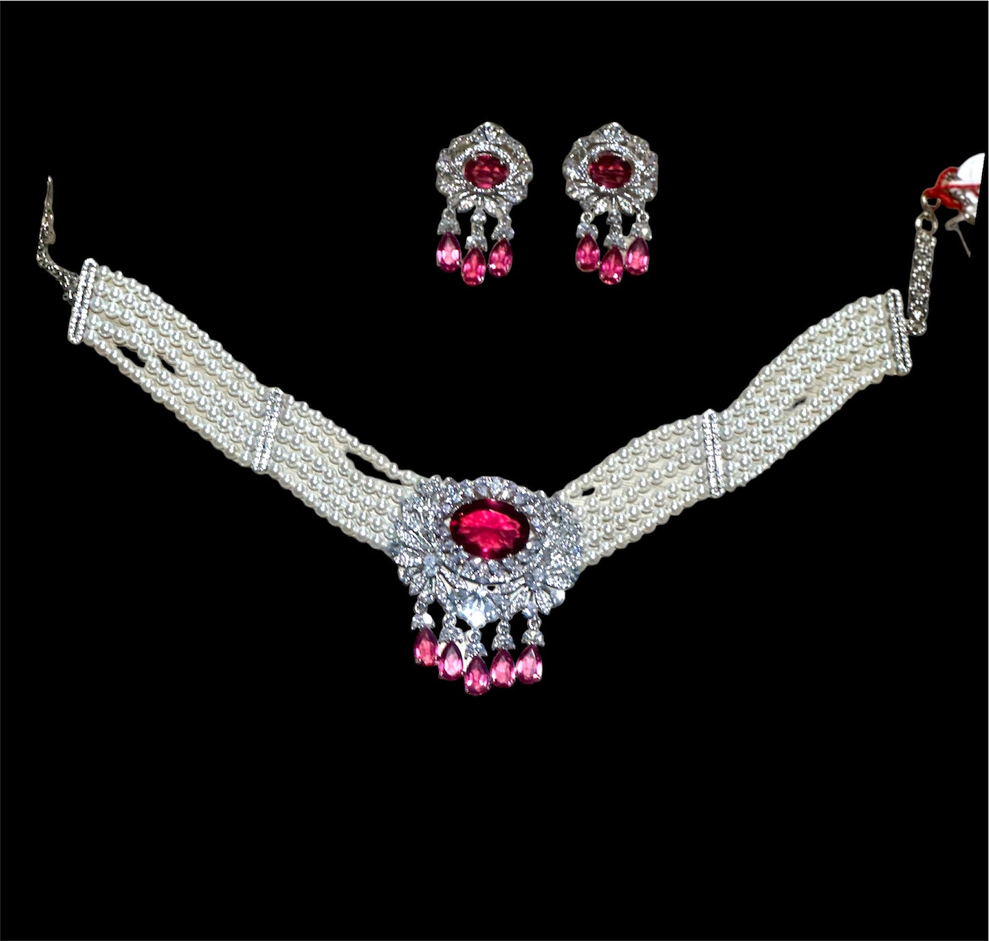 Pink Choker Set
