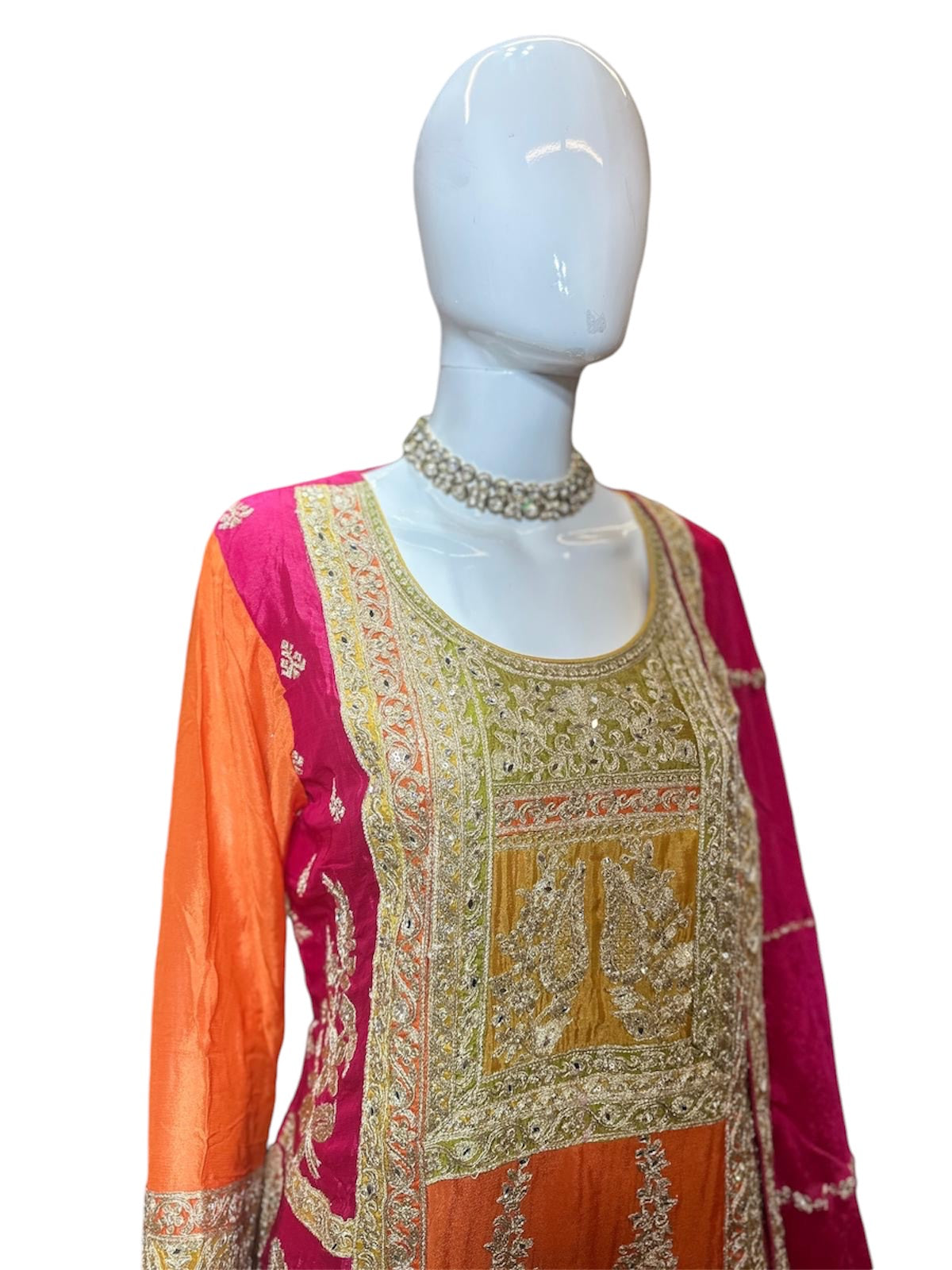 Designer Handwork & Dori Work Sharara Suit