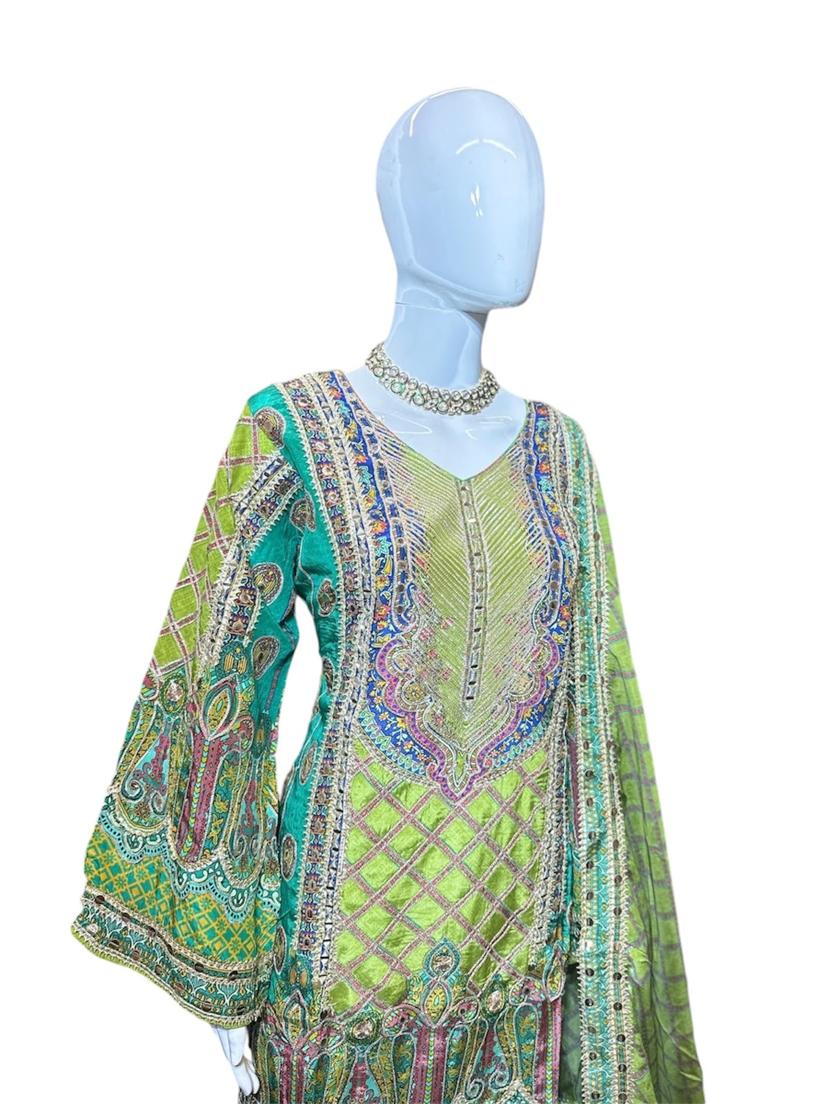 Designer Handwork Sharara Suit