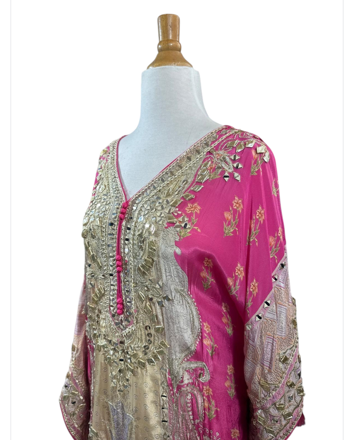 Gotta Patti Kaftan with Tulip Pant