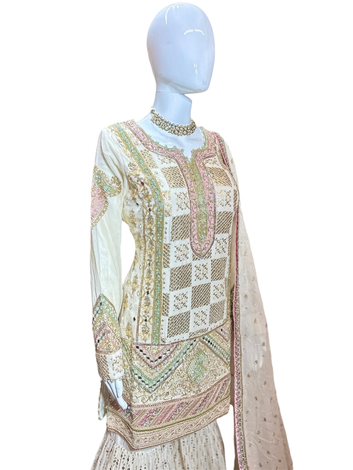 Handwork Sharara Suit