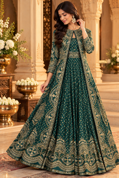 Long Dress With Jacket