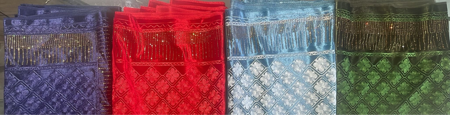 Swarovski Velvet Shawl