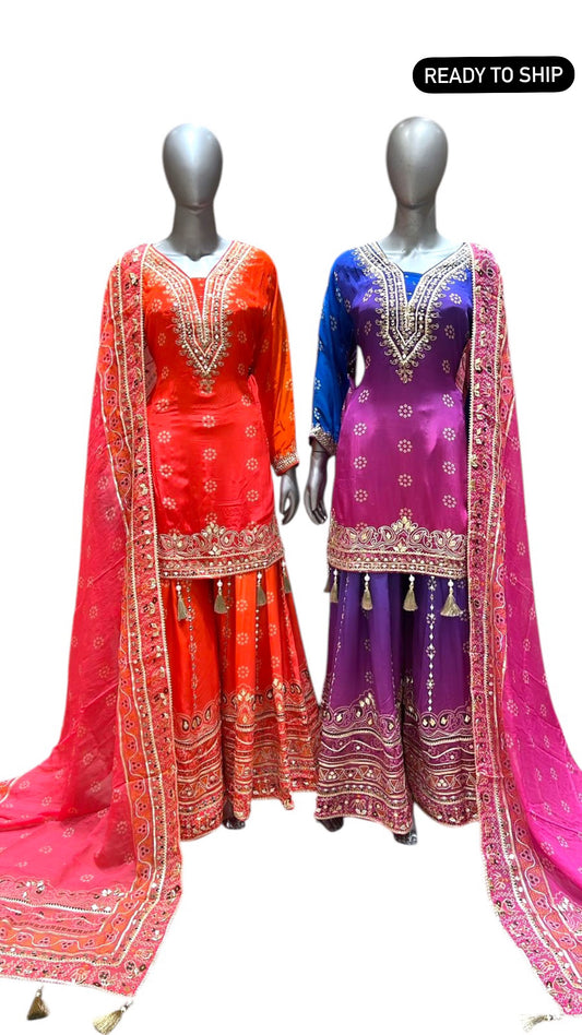 Designer Sharara Suit