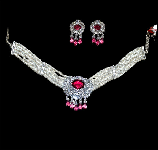 Pink Choker Set