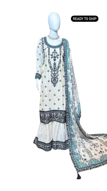 Designer Sharara Suit