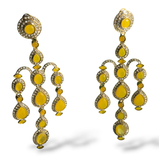 Yellow Earrings