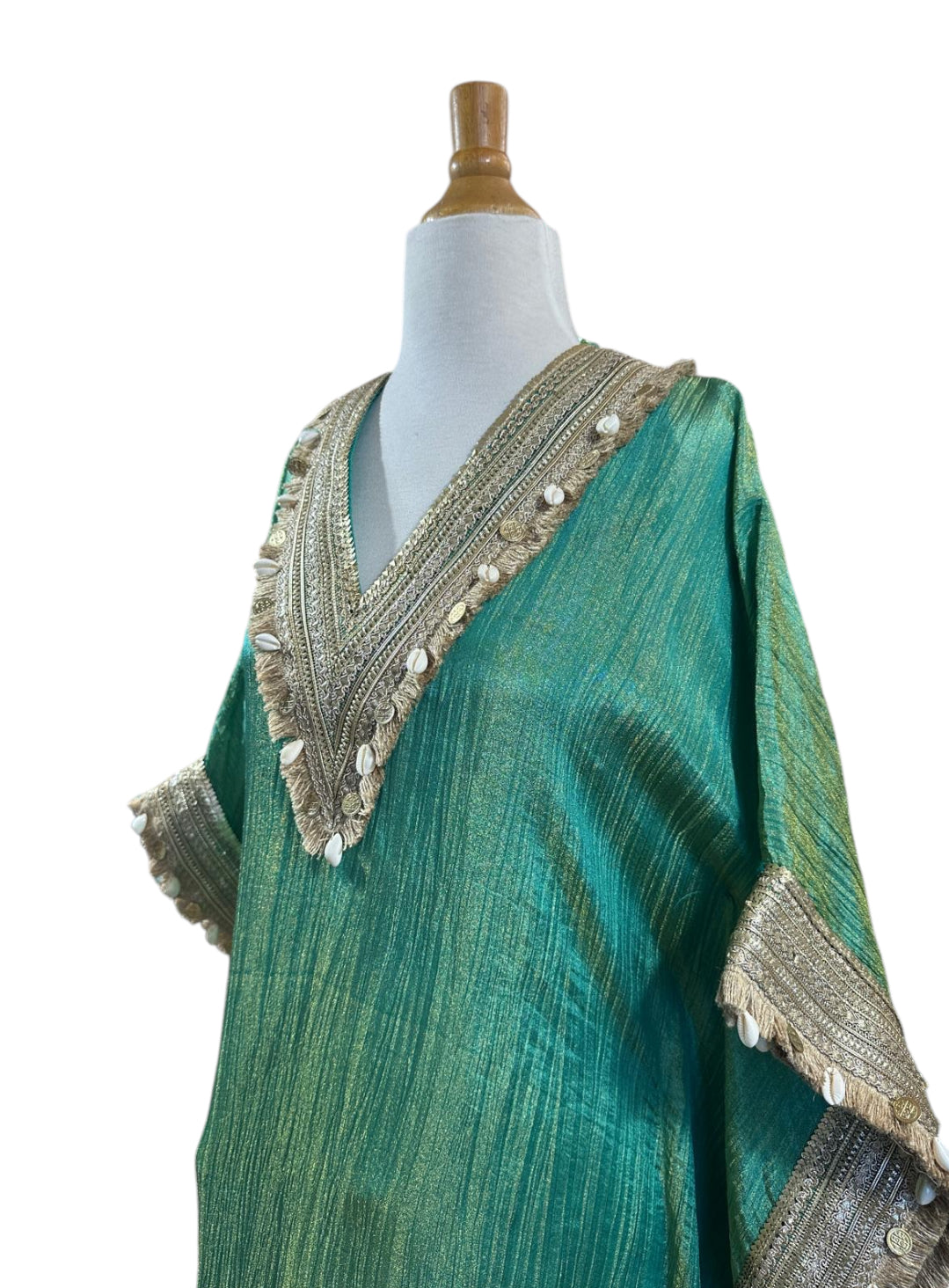 Tissue Shimmer Kaftan