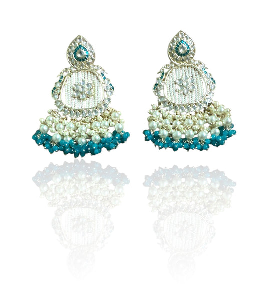 Blue Pearl Earrings