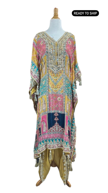 Multi Color Kaftan