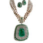 Emerald Green Necklace Set