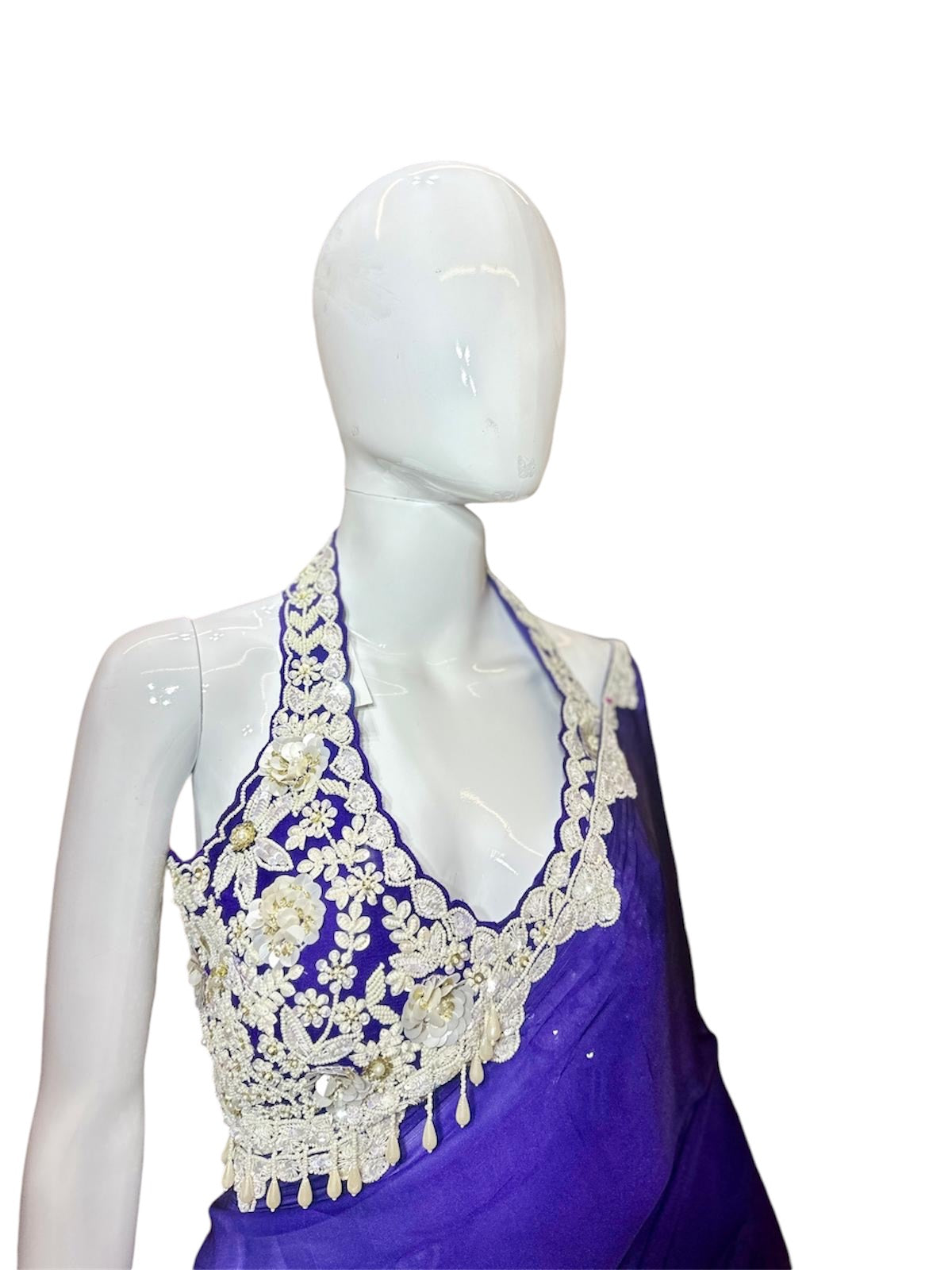 Designer Floral Saree