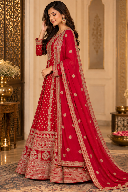 Long Dress With Dupatta