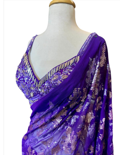 Sequence Work Saree