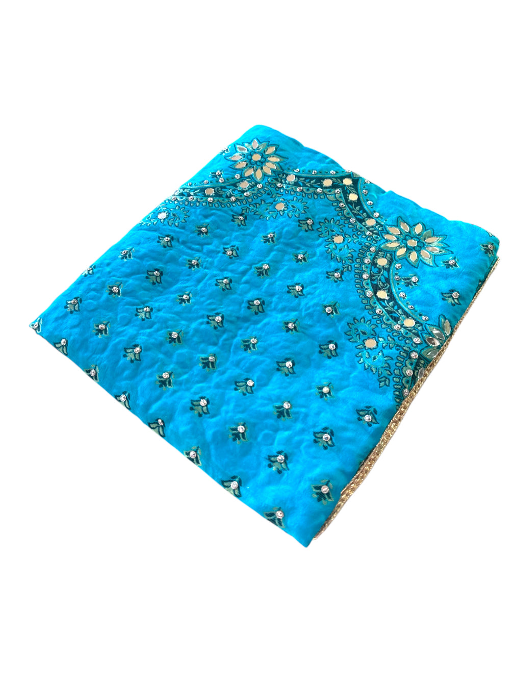 Mirror Work Froza Dupatta