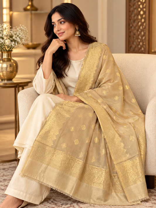 Champagne Gold Shawl